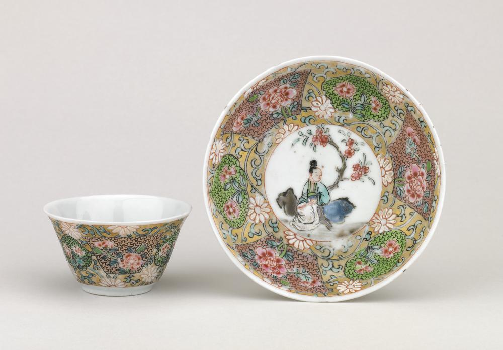 图片[1]-cup; saucer BM-Franks.428-China Archive